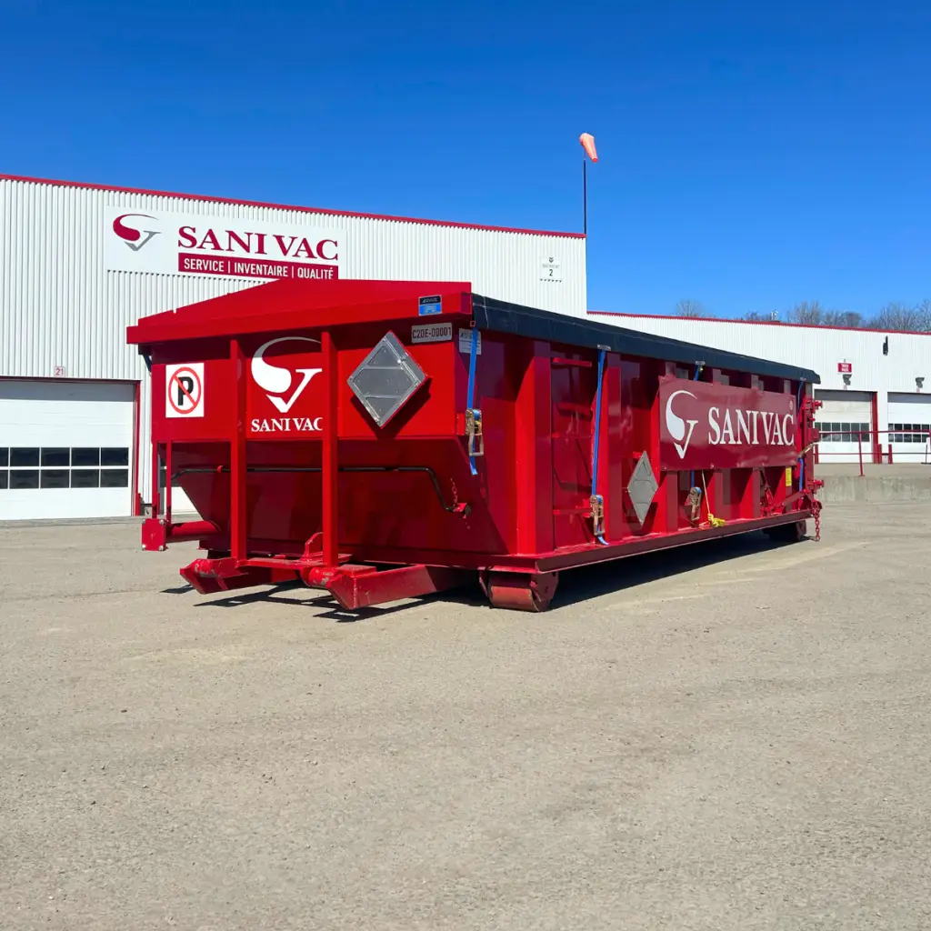 Location de conteneur étanche - Sanivac