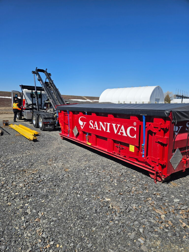 Location de conteneur étanche - Sanivac